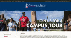 Desktop Screenshot of admissions.columbusstate.edu