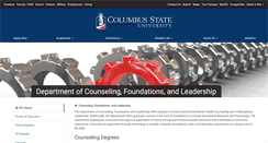 Desktop Screenshot of cfl.columbusstate.edu