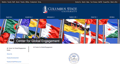 Desktop Screenshot of cie.columbusstate.edu