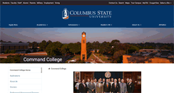 Desktop Screenshot of command.columbusstate.edu