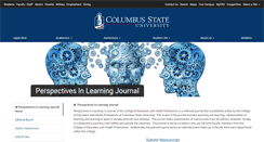 Desktop Screenshot of perspectives.columbusstate.edu