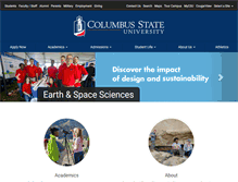 Tablet Screenshot of ess.columbusstate.edu