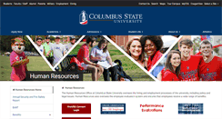 Desktop Screenshot of hr.columbusstate.edu