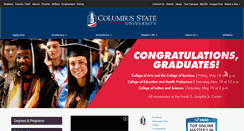 Desktop Screenshot of columbusstate.edu