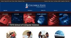 Desktop Screenshot of cs.columbusstate.edu