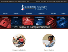 Tablet Screenshot of cs.columbusstate.edu