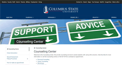 Desktop Screenshot of counsel.columbusstate.edu