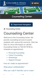 Mobile Screenshot of counsel.columbusstate.edu